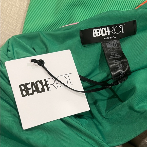 Beach Riot Jessica Colorblock One-Piece Swimsuit NEW - Picture 6 of 7